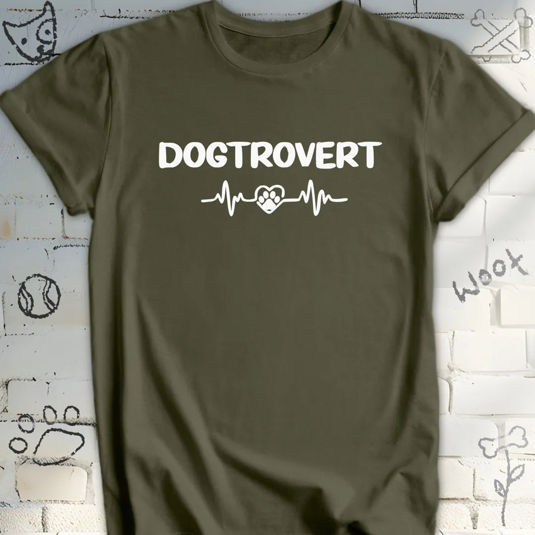 Dogtrovert Tshirt – The Pawfect Identity