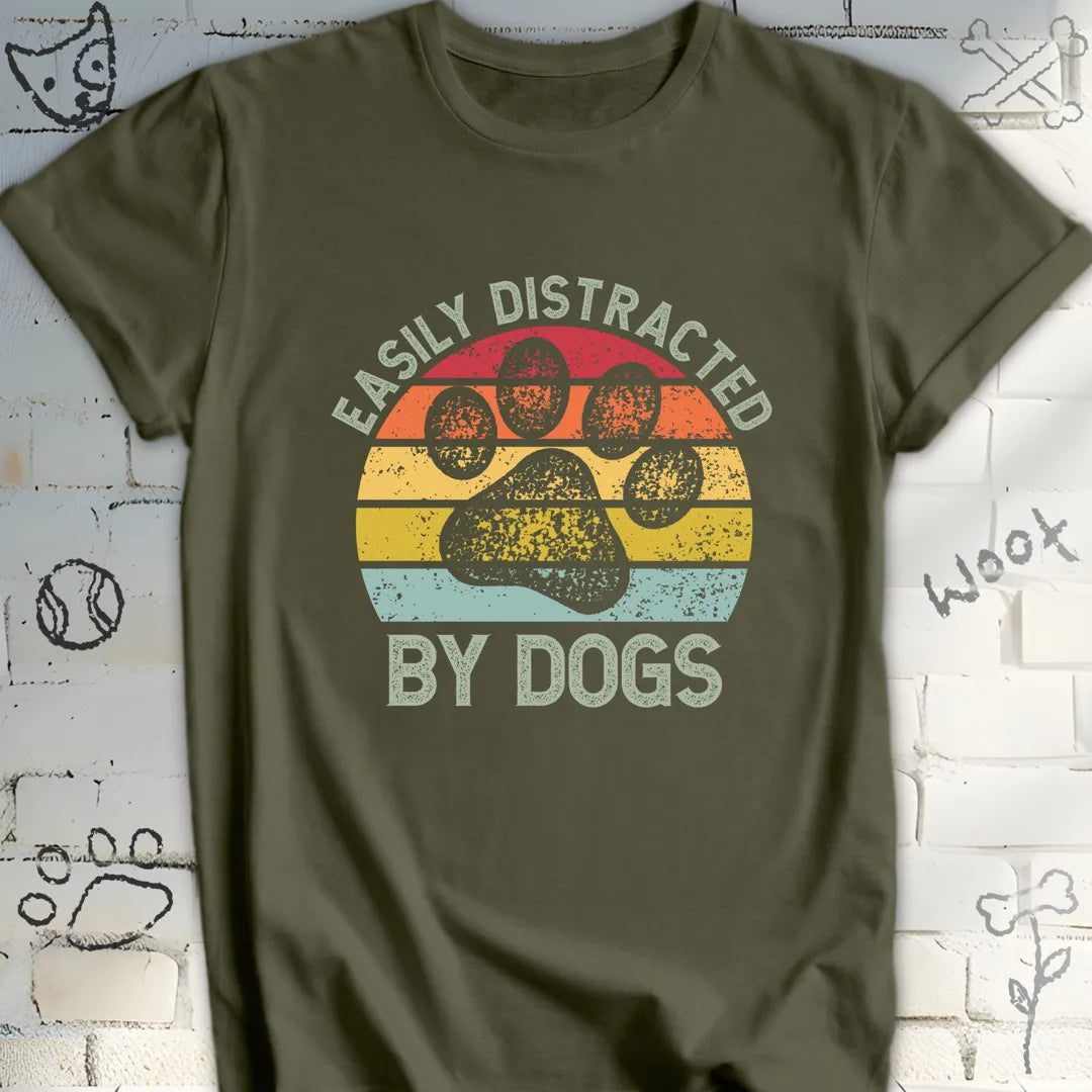 Easily Distracted by Dogs Tee