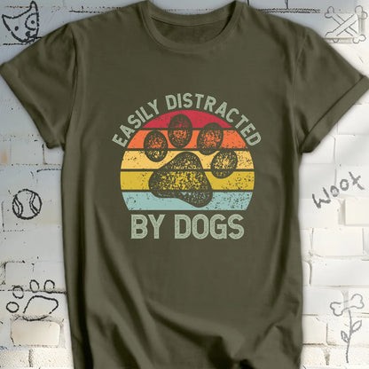 Easily Distracted by Dogs Tee