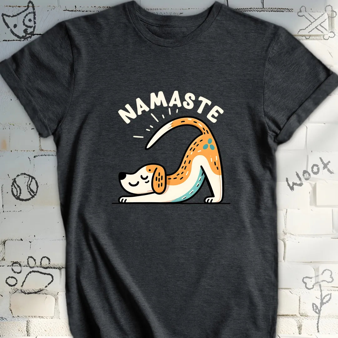 Namaste Dog Yoga T-Shirt