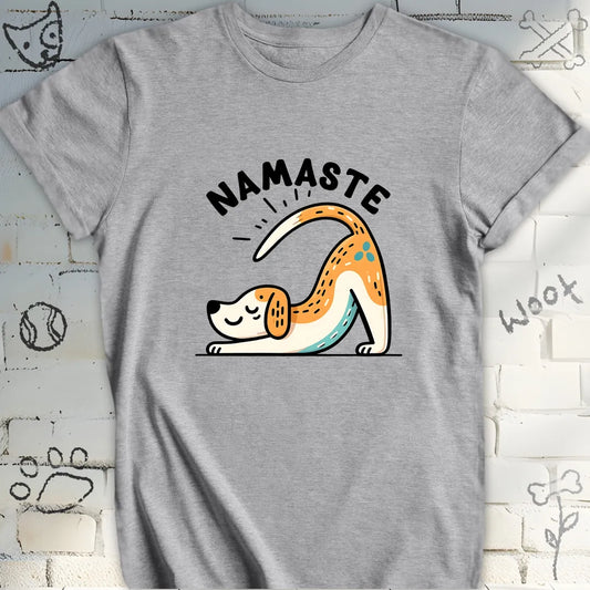 Namaste Dog Yoga T-Shirt