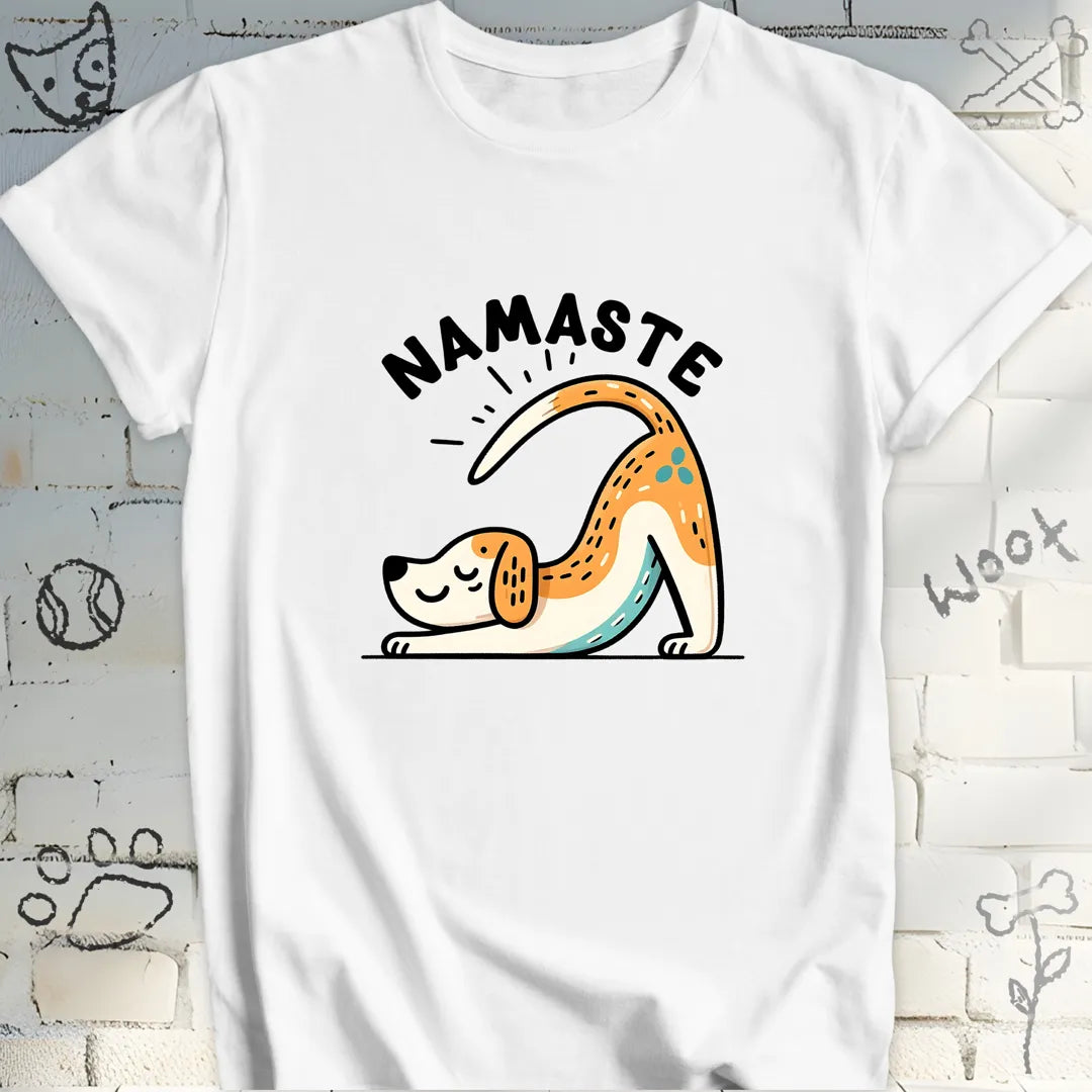 Namaste Dog Yoga T-Shirt