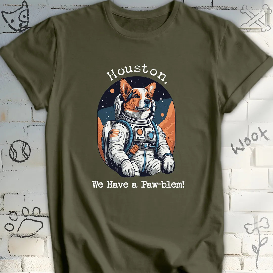 Houston, We Have a Paw-blem T-Shirt