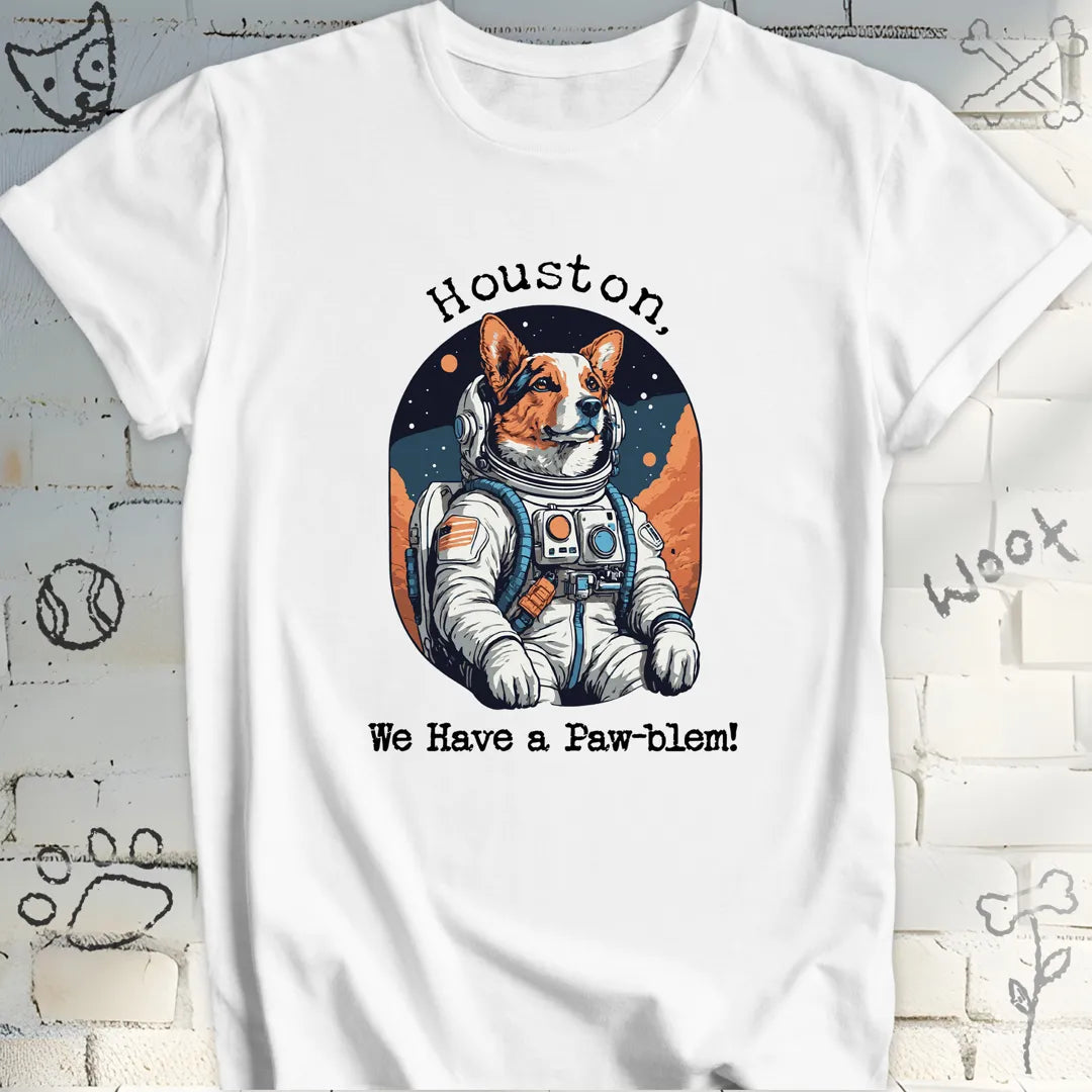 Houston, We Have a Paw-blem T-Shirt