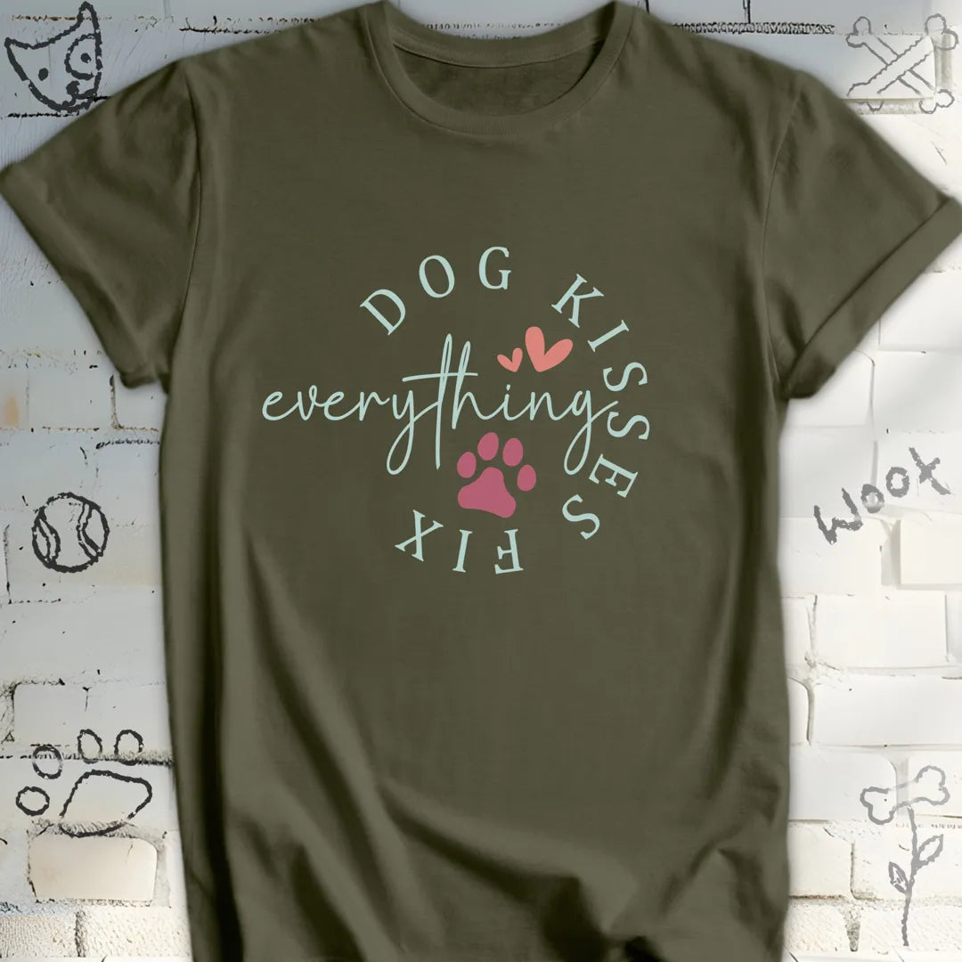 Dog Kisses Fix Everyting T-Shirt