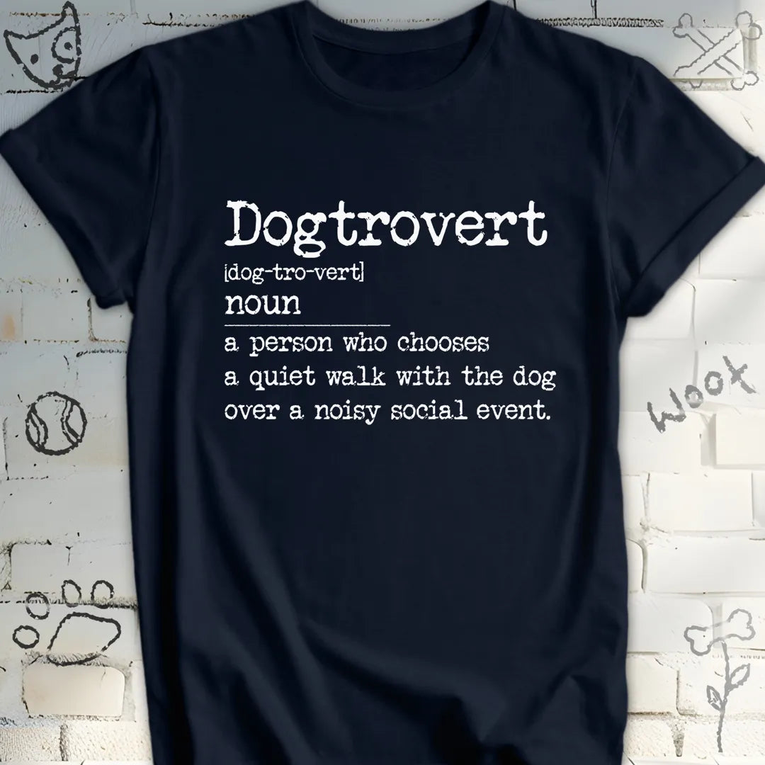 Dogtrovert Definition: A Pawfect Lifestyle T-Shirt