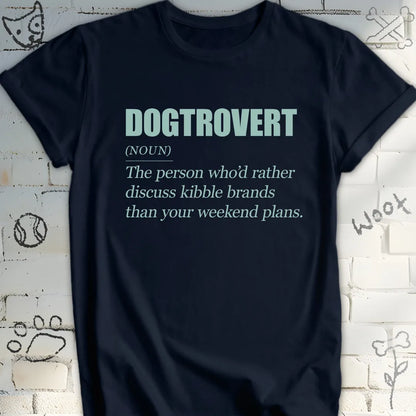 Dogtrovert Definition Tee – Living the Dog Life