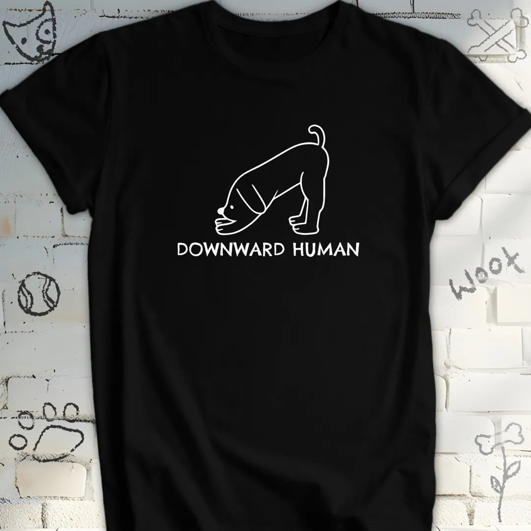 Yoga Downward Human Dog T-Shirt