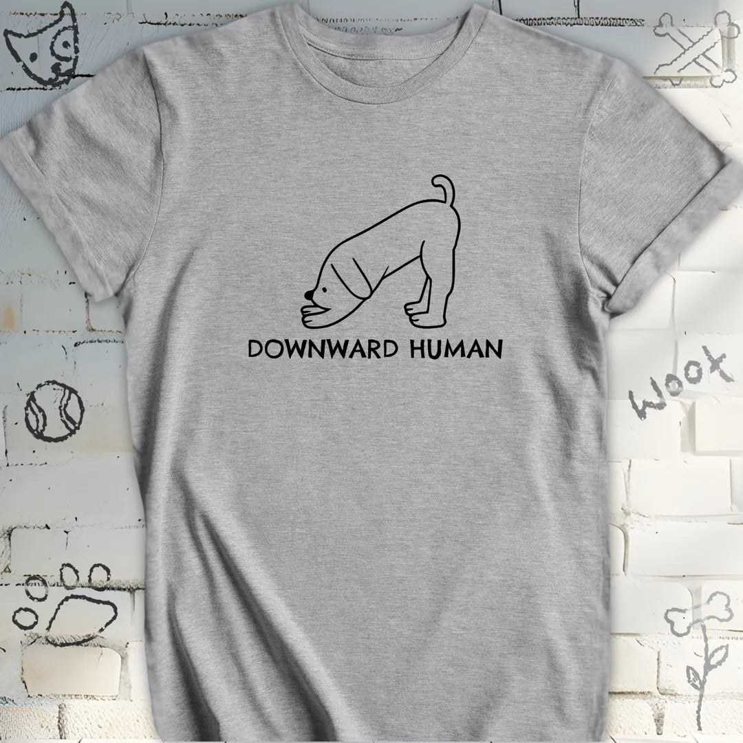 Yoga Downward Human Dog T-Shirt