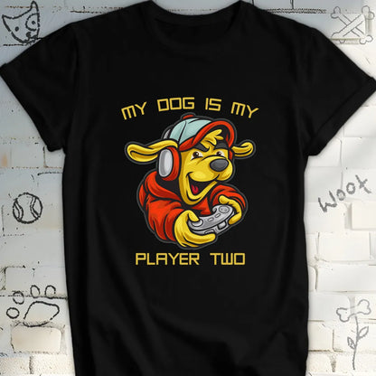 My Dog Is My Player Two Tee