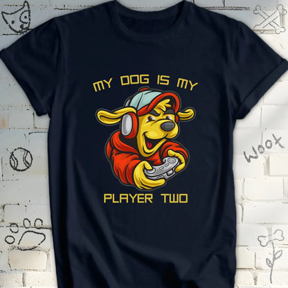 My Dog Is My Player Two Tee