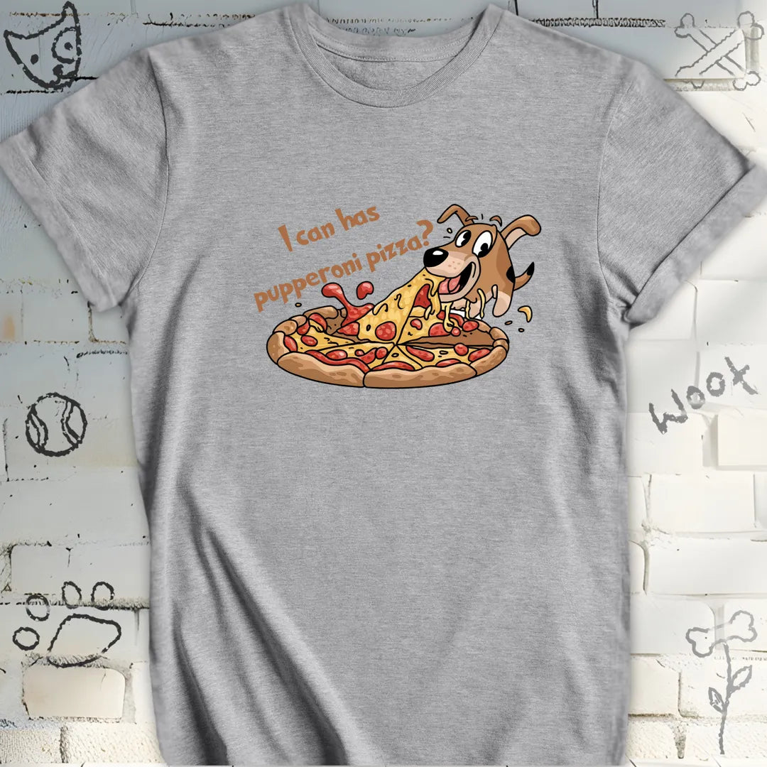 I Can Has Pupperoni Pizza T-Shirt