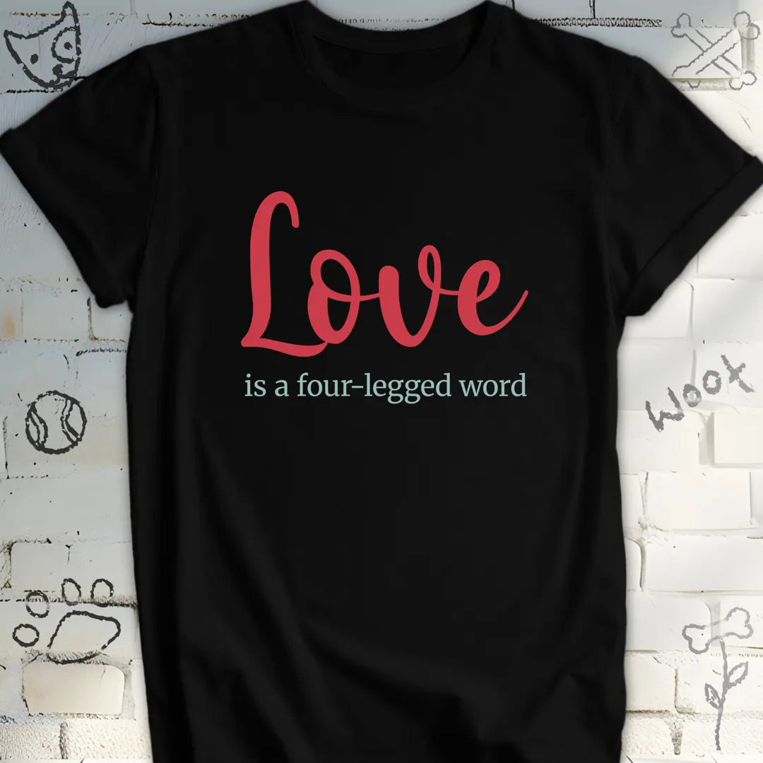 Love Is a Four-legged Word T-Shirt