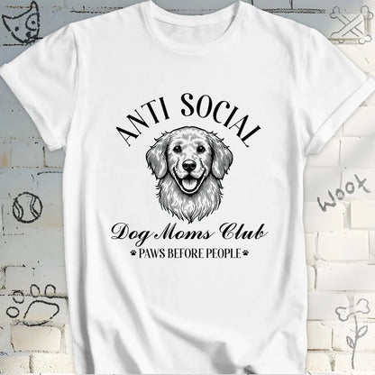 Anti Social Dog Mom's Club Tee