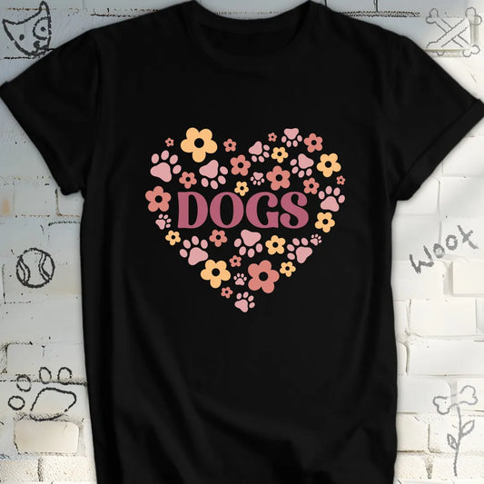 Dog Lover’s Heart T-Shirt