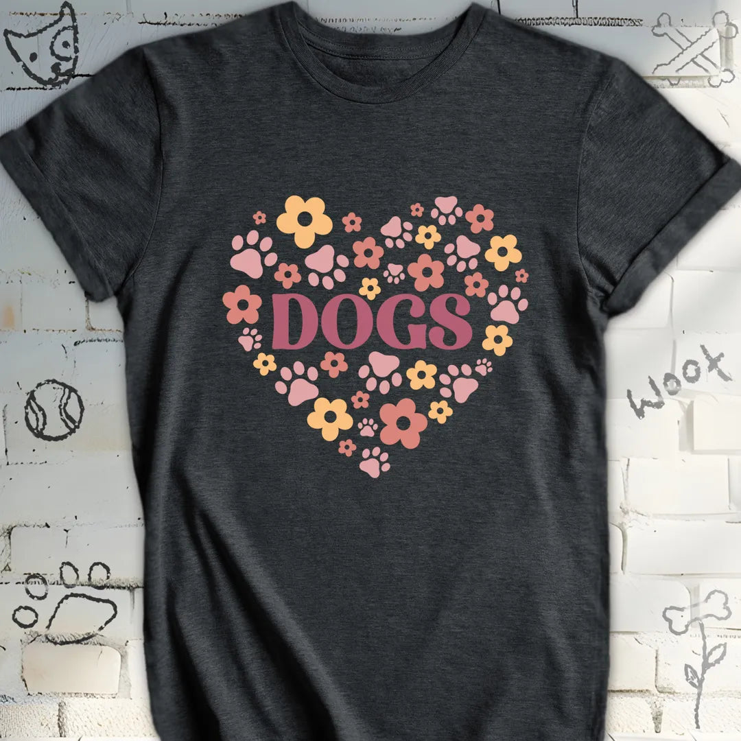 Dog Lover’s Heart T-Shirt