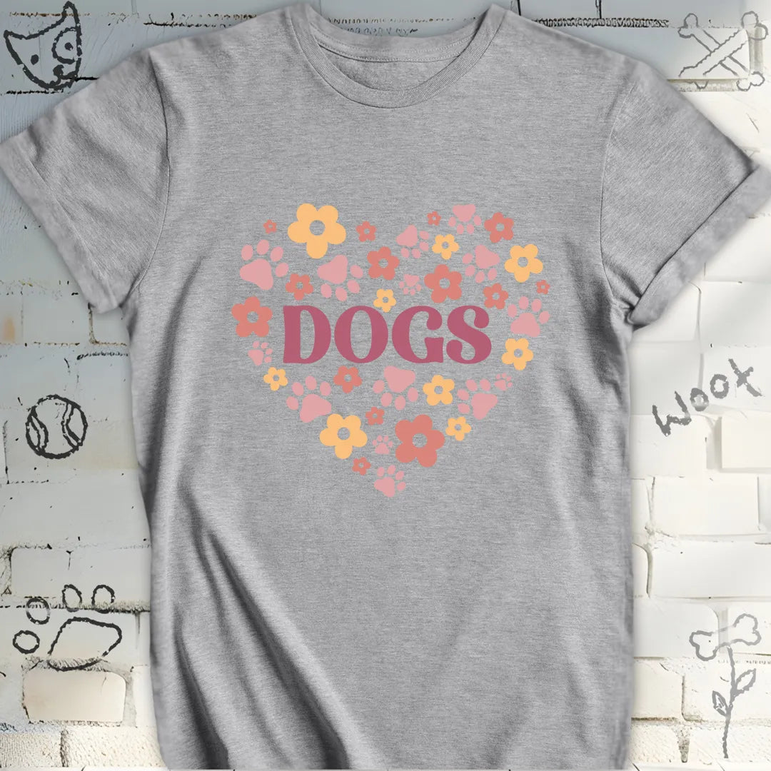 Dog Lover’s Heart T-Shirt