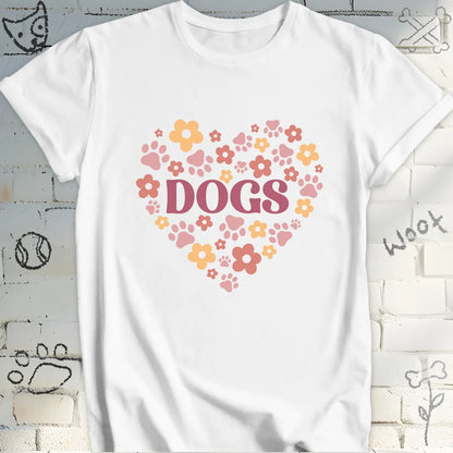 Dog Lover’s Heart T-Shirt