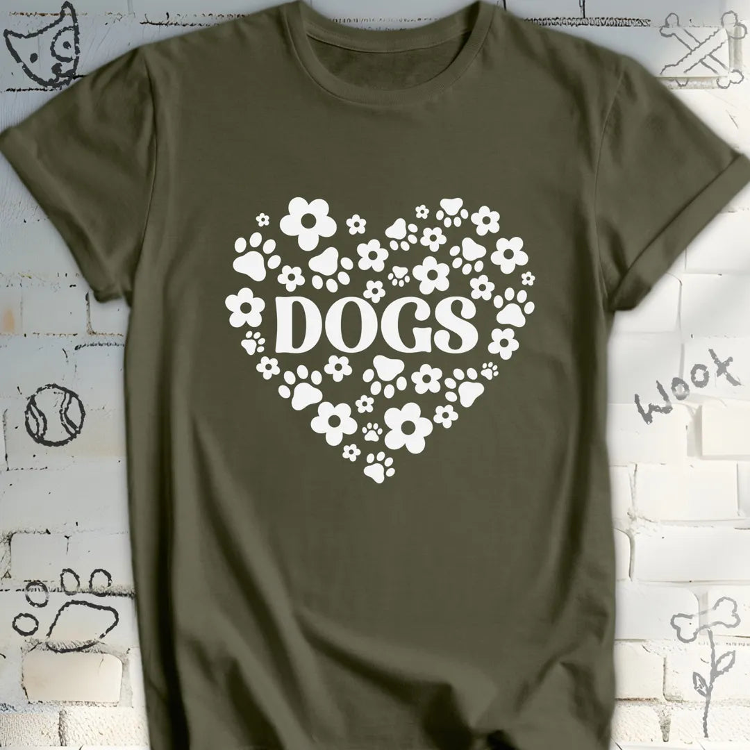 Dog Lover’s Heart Tee