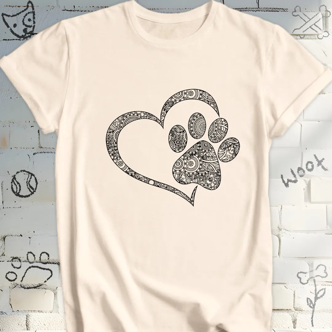 I Heart My Dog Mandal T-Shirt