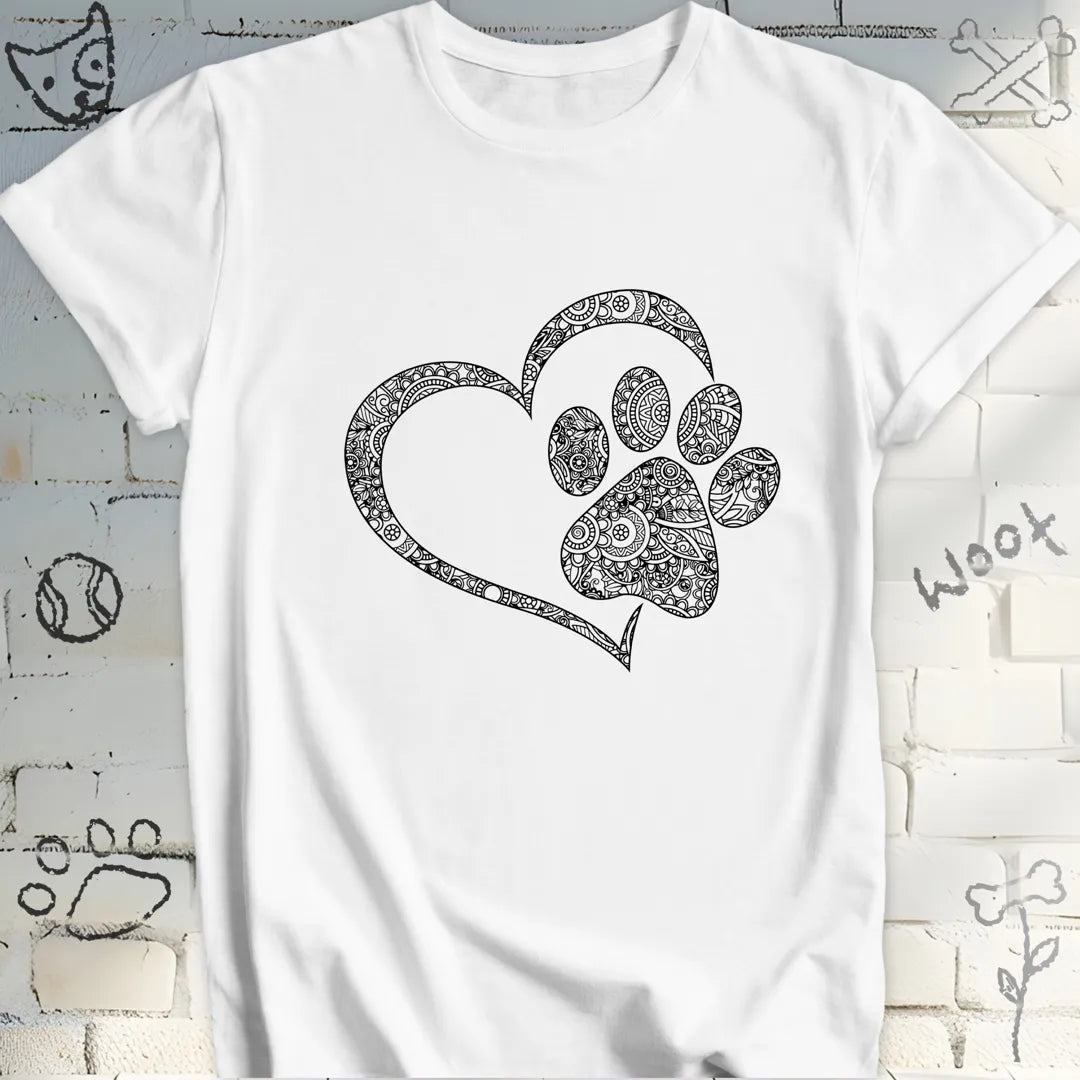 I Heart My Dog Mandal T-Shirt