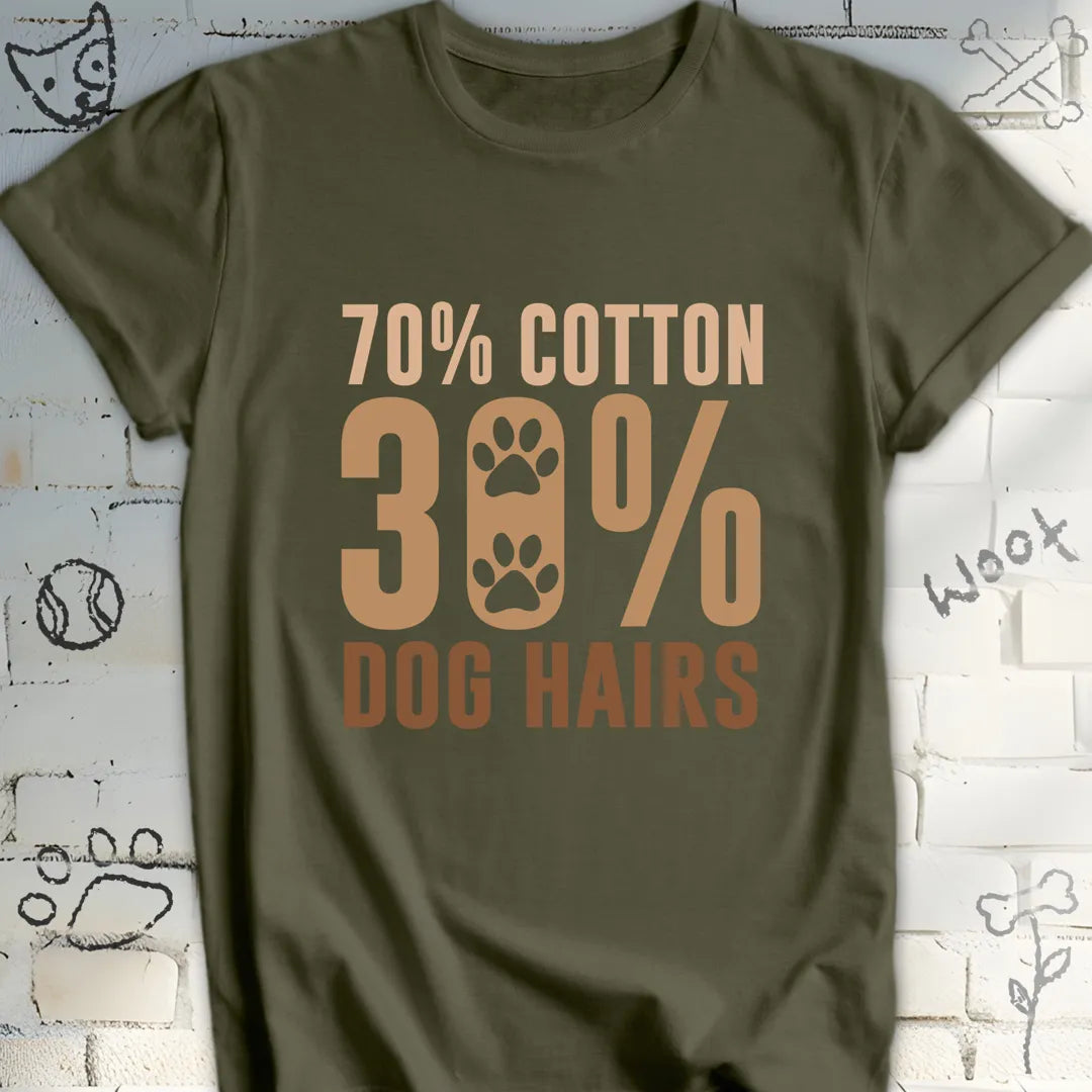 70% Cotton 30% Dog Hair T-Shirt