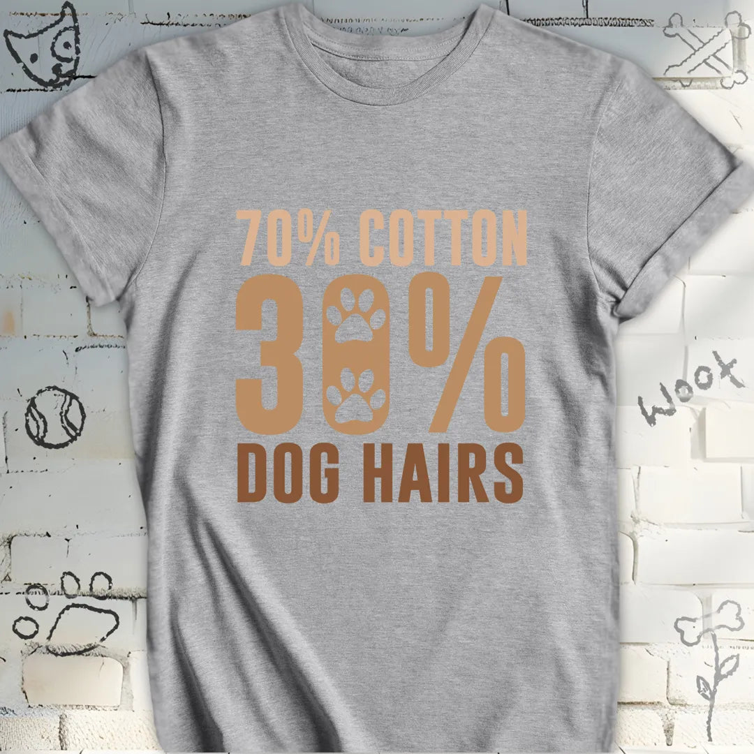 70% Cotton 30% Dog Hair T-Shirt