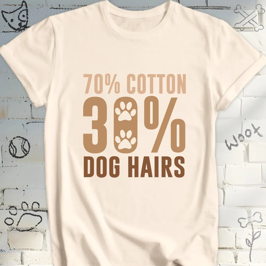 70% Cotton 30% Dog Hair T-Shirt