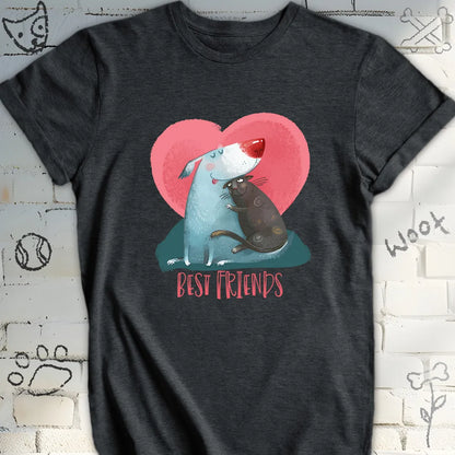 Best Friends Dod and Cat T-Shirt