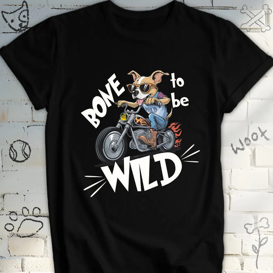 Bone to Be Wild Dog T-shirt