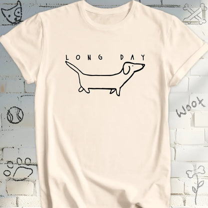 Funny Long Day Dachshund T-Shirt