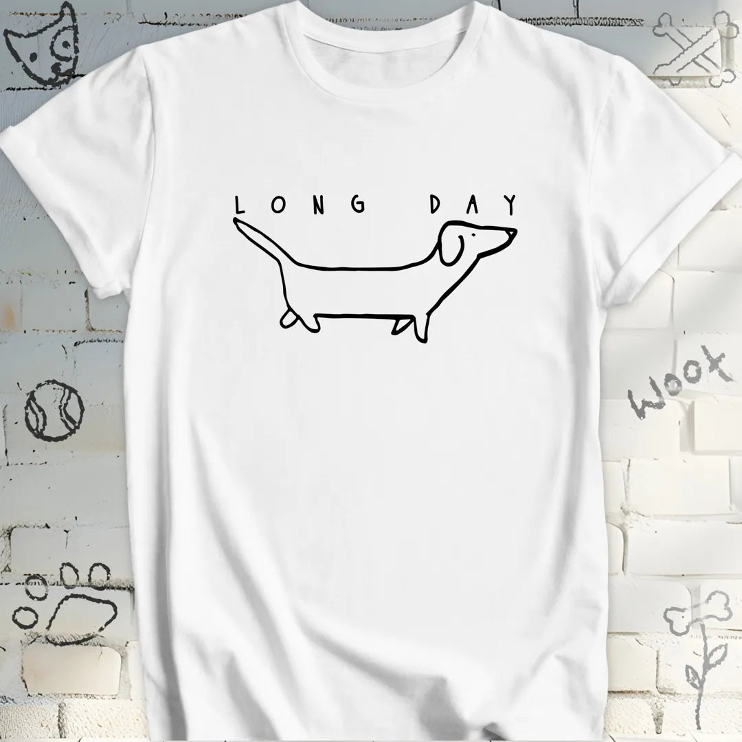 Funny Long Day Dachshund T-Shirt